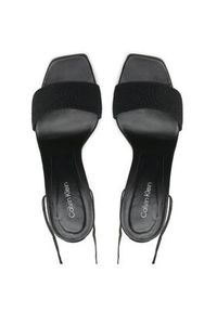 Calvin Klein Sandały Geo Stil Gladi Sandal HW0HW01467 Czarny. Kolor: czarny. Materiał: materiał