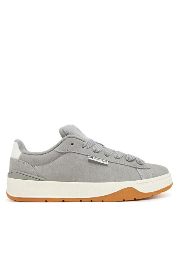 Tommy Jeans Sneakersy Tjm Skater Sneaker EM0EM01607 Szary. Kolor: szary. Materiał: zamsz, skóra