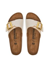 Birkenstock Klapki Catalina Cushion Buckle 1029393 Écru. Materiał: skóra #6