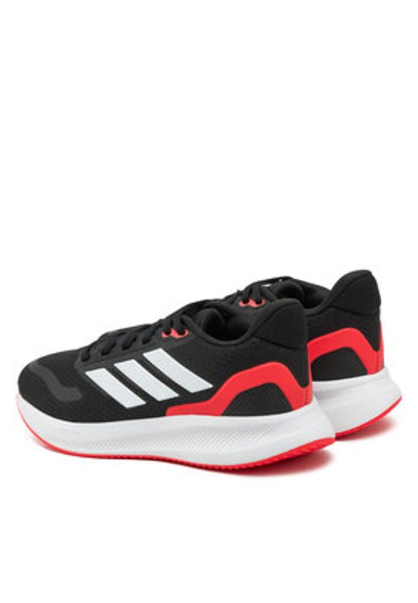 Adidas - adidas Sneakersy Runfalcon 5 Shoes Kids JP5142 Czarny. Kolor: czarny. Materiał: materiał