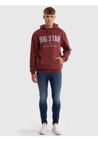 Big-Star - Jeansy męskie skinny ciemnoniebieskie Olsan 505. Okazja: na co dzień. Kolor: niebieski. Styl: casual