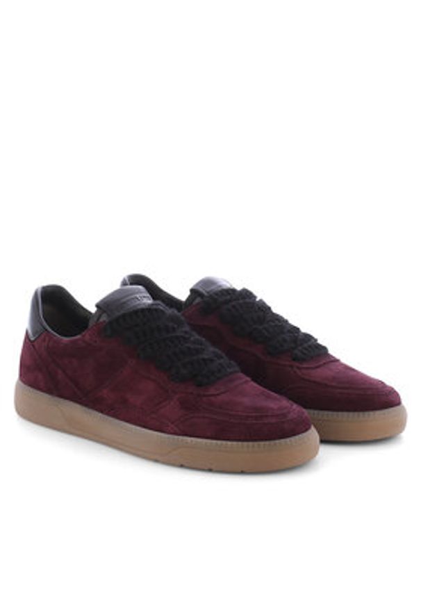 KENNEL&SCHMENGER - Kennel & Schmenger Sneakersy 61-22770.610 Bordowy. Kolor: czerwony. Materiał: skóra, zamsz