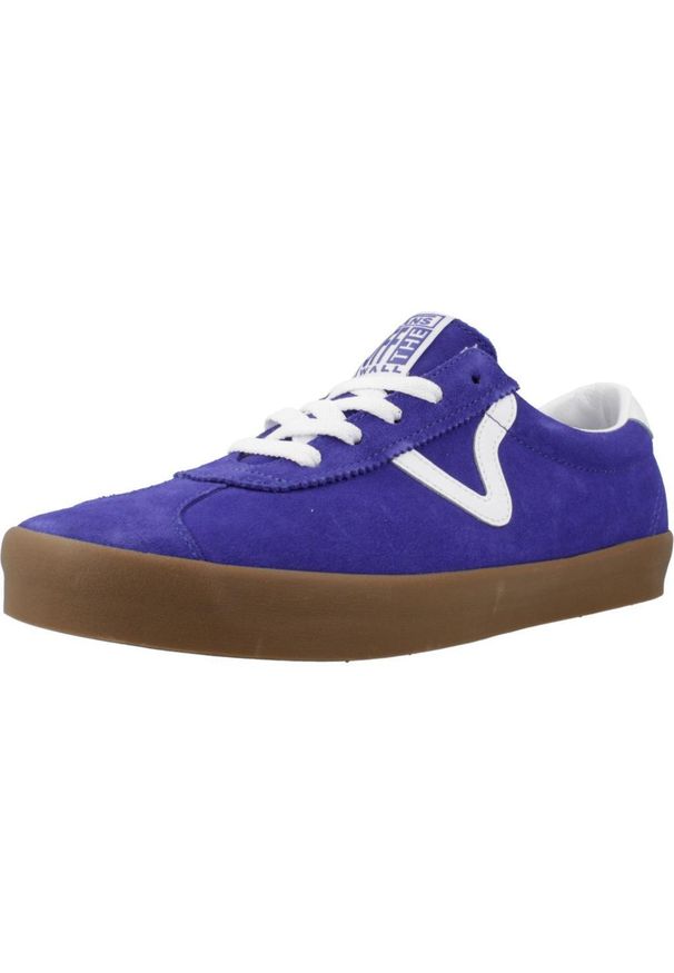 Tenisówki Vans Model Sport Low Kolor Niebieski. Kolor: niebieski. Materiał: tkanina, skóra. Styl: sportowy