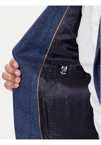 BOSS Marynarka H-Hutson 50551581 Niebieski Regular Fit. Kolor: niebieski. Materiał: wełna #5