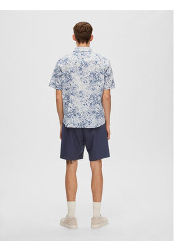 Selected Homme Koszula 16088361 Niebieski Relaxed Fit. Kolor: niebieski. Materiał: bawełna