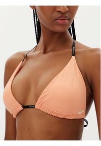 Hugo - HUGO Góra od bikini Pure 50535772 Pomarańczowy. Kolor: pomarańczowy. Materiał: syntetyk