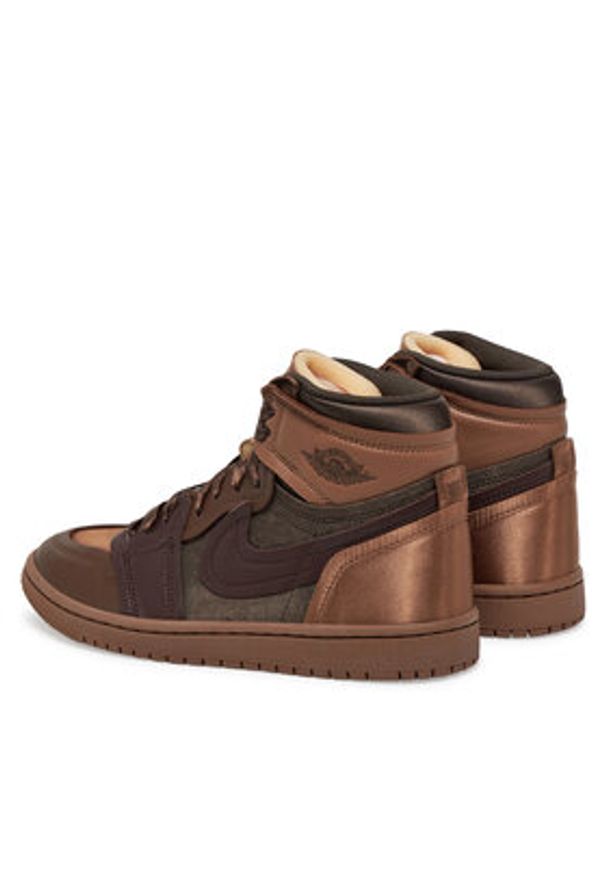 Nike Sneakersy Air Jordan 1 FZ8779 200 Brązowy. Kolor: brązowy. Materiał: materiał. Model: Nike Air Jordan