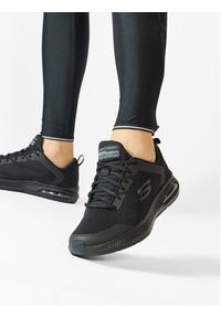skechers - Skechers Sneakersy Pelland 52559/BBK Czarny. Kolor: czarny. Materiał: materiał #7