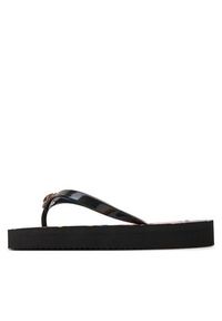 Kurt Geiger Japonki Kensington Q Flap Flop 8915399979 Czarny. Kolor: czarny #5