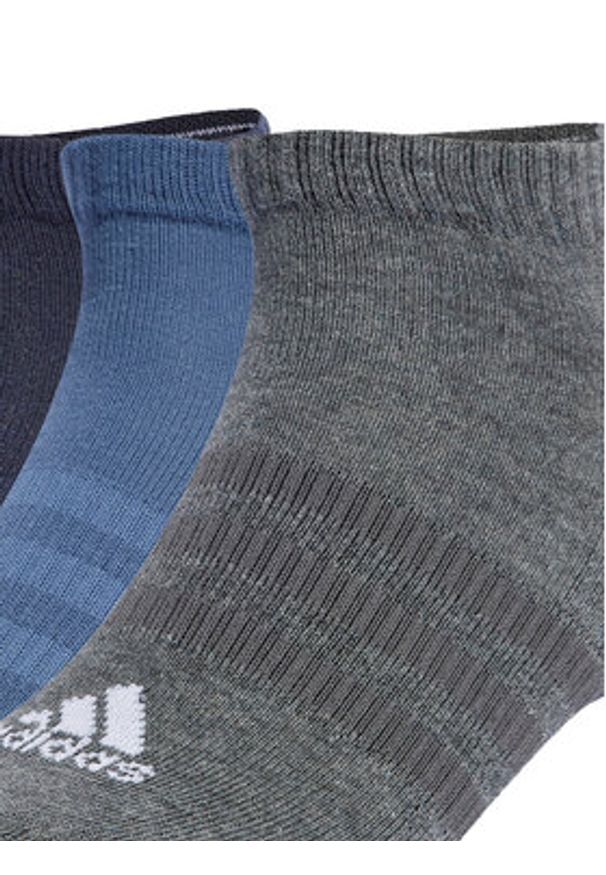 Adidas - adidas Zestaw 3 par niskich skarpet męskich C Spw Low 3P IP0398 Granatowy. Kolor: niebieski. Materiał: bawełna, materiał