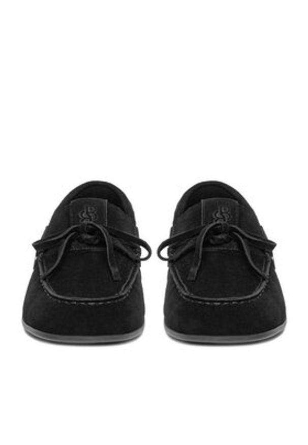 Badura Mokasyny EO-ADLEY-LT2308 Czarny. Kolor: czarny. Materiał: skóra, zamsz