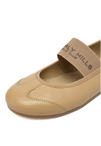 Beverly Hills Polo Club Baleriny EO-WI16-ELENA-01 Beżowy. Kolor: beżowy. Materiał: skóra #8