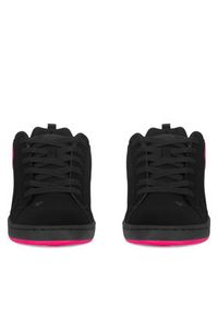 DC Shoes Sneakersy COURT GRAFFIK 300678-BHP Czarny. Kolor: czarny. Materiał: skóra #6