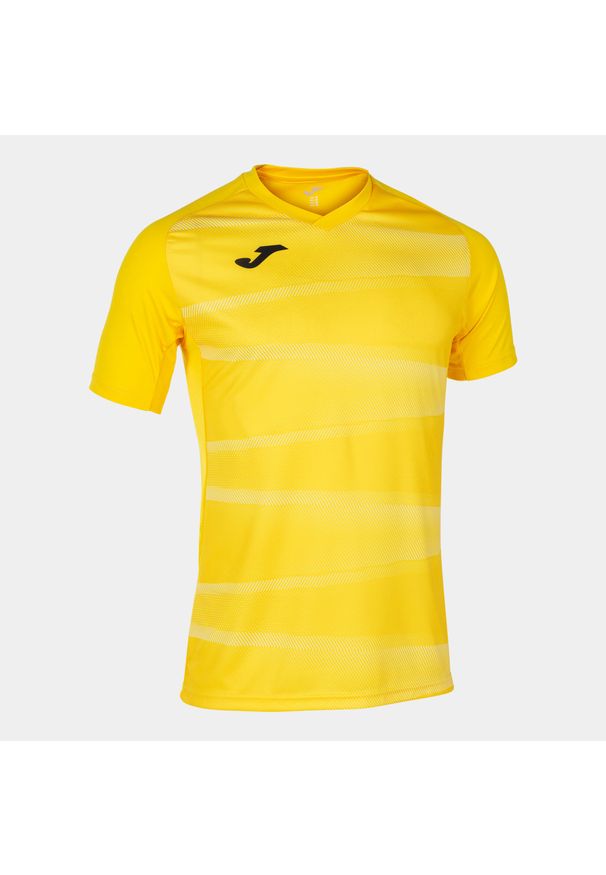 Koszulka do piłki nożnej męska Joma Grafity II. Kolor: żółty. Sport: piłka nożna