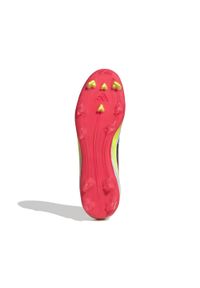 Adidas - Buty F50 League FG/MG. Kolor: czarny, biały, wielokolorowy, żółty. Materiał: materiał. Sport: piłka nożna