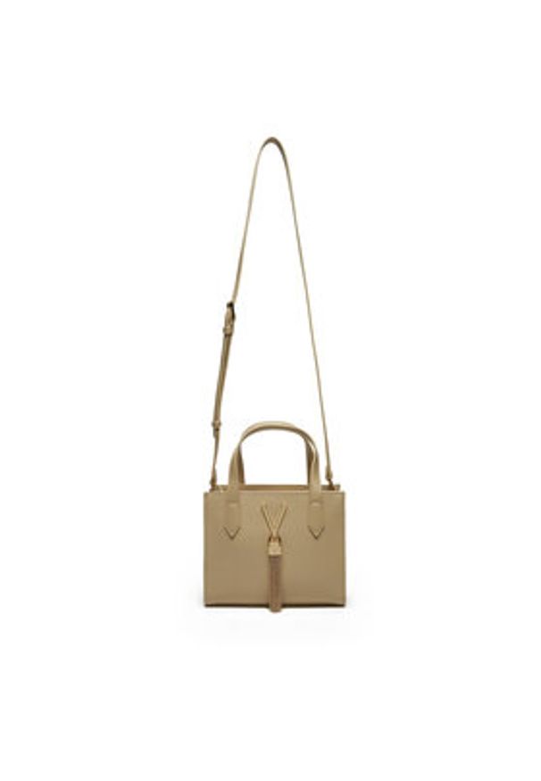 VALENTINO - Valentino Torebka Divina VBS1R415G Beżowy. Kolor: beżowy. Materiał: skórzane