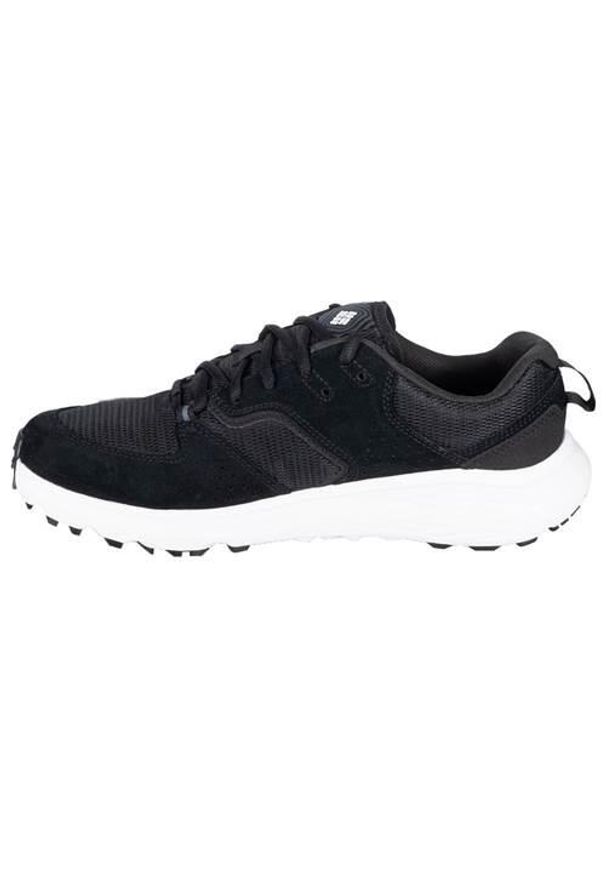columbia - Buty trekkingowe męskie, Columbia Benson. Zapięcie: sznurówki. Kolor: czarny. Materiał: guma, materiał, syntetyk. Szerokość cholewki: normalna. Sport: turystyka piesza