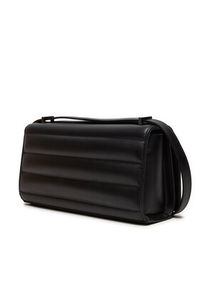 Calvin Klein Torebka Line Quilt Sm Conv Shoulder Bag K60K612639 Czarny. Kolor: czarny. Materiał: skórzane