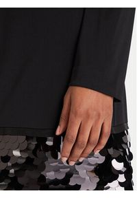 DKNY Sukienka koktajlowa DD5J1N09 Czarny Relaxed Fit. Kolor: czarny. Materiał: syntetyk. Styl: wizytowy #2