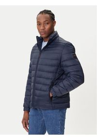 BOSS Kurtka przejściowa Oden2 50530822 Granatowy Slim Fit. Kolor: niebieski. Materiał: syntetyk