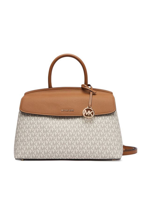 MICHAEL Michael Kors Torebka 30T6GX7S2B Kremowy. Kolor: kremowy. Materiał: skórzane