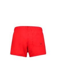 Puma - Kąpielówki Męskie Krótkie Czerwone. Kolor: czerwony. Materiał: poliester. Długość: krótkie. Sezon: lato. Styl: sportowy