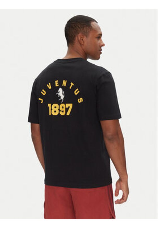 Adidas - adidas T-Shirt Juventus VRCT JL6114 Czarny Regular Fit. Kolor: czarny. Materiał: bawełna