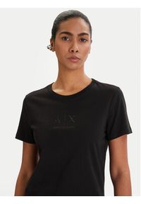 Armani Exchange T-Shirt XW001459 AF10356 UC001 Czarny Regular Fit. Kolor: czarny. Materiał: bawełna #3