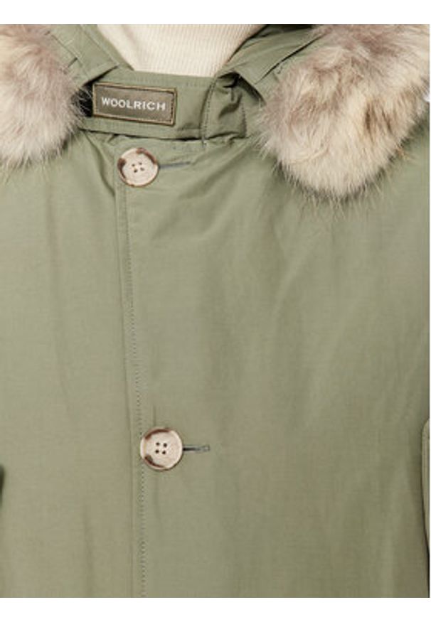 Woolrich Kurtka puchowa Arctic CFWOOU0482MRUT0001 Zielony Regular Fit. Kolor: zielony. Materiał: syntetyk