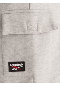 Reebok Spodnie dresowe Wada RK25147CCM Szary Regular Fit. Kolor: szary. Materiał: syntetyk #5