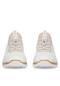 Rieker Sneakersy N4286-80 Biały. Kolor: biały. Materiał: materiał #5