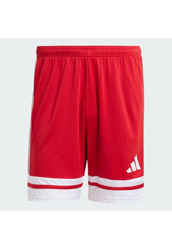 Adidas - Spodenki męskie adidas Squadra 25. Kolor: czerwony, wielokolorowy, biały. Sport: piłka nożna
