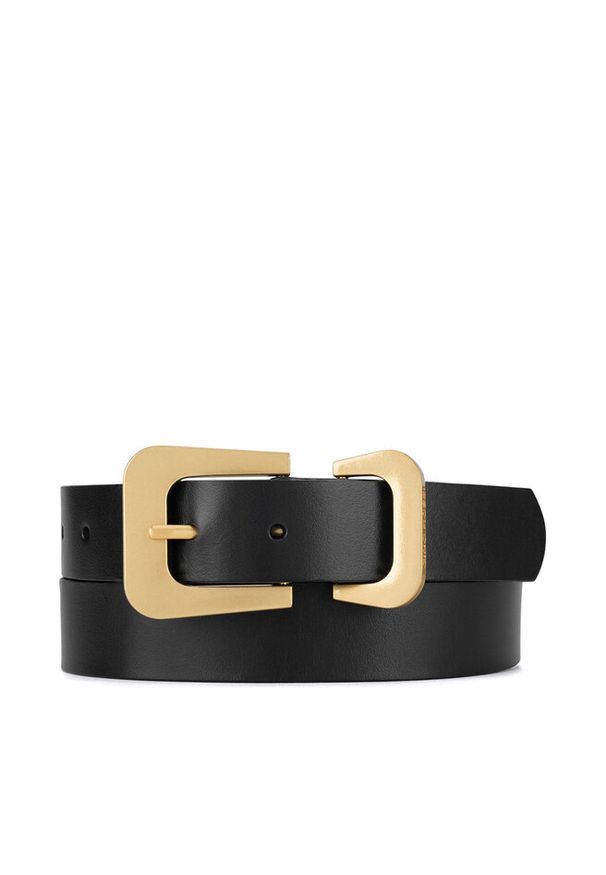 Gino Rossi - Pasek Damski GINO ROSSI. Kolor: czarny