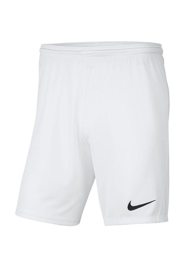 Nike - Męskie Spodenki Dry Park III. Kolor: biały