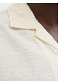 Jack & Jones Koszula Luke 12271108 Écru Relaxed Fit. Materiał: bawełna #8