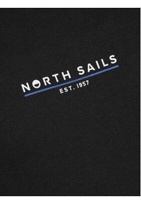 North Sails Bluza 691226 Czarny Comfort Fit. Kolor: czarny. Materiał: bawełna