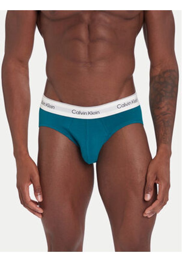 Calvin Klein Underwear Komplet slipów LV00NB4563 Kolorowy. Materiał: bawełna. Wzór: kolorowy