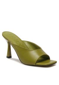 ONLY Shoes Klapki Onlaiko-1 15281374 Zielony. Kolor: zielony. Materiał: skóra #4