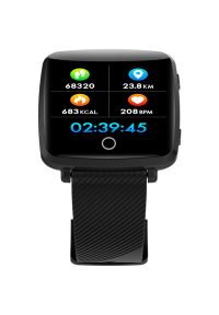 Smartwatch LENOVO Carme Czarny. Rodzaj zegarka: smartwatch. Kolor: czarny. Styl: sportowy #3