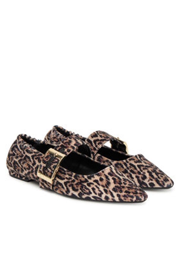 DKNY Baleriny Cormic K3599441 Brązowy. Kolor: brązowy. Materiał: syntetyk