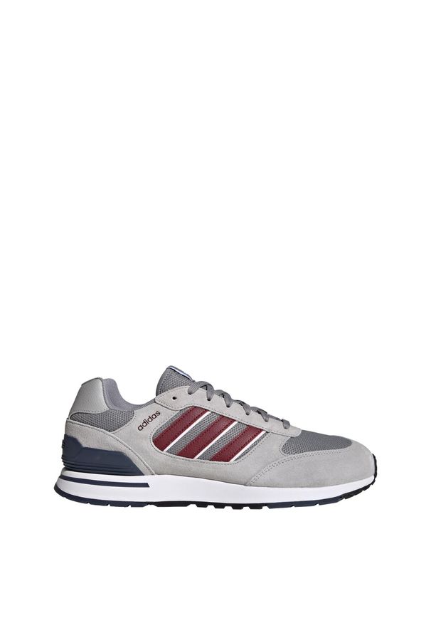 Adidas - Run 80s Shoes. Kolor: czerwony, wielokolorowy, niebieski, szary. Materiał: guma. Sport: bieganie