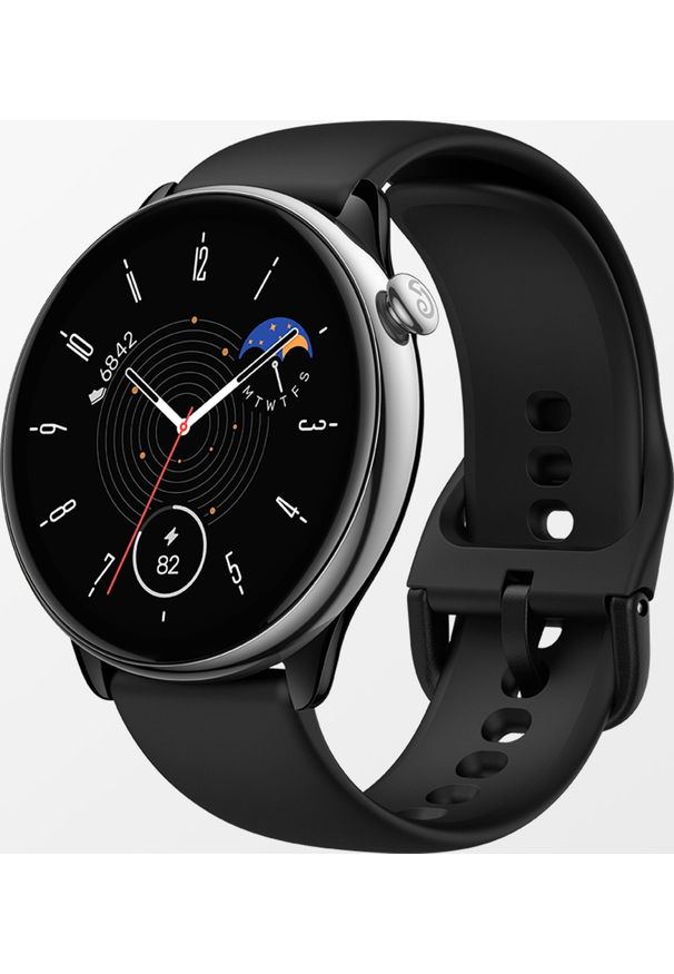 AMAZFIT - Smartwatch Amazfit Amazfit GTR Mini Czarny (W2174EU1N). Rodzaj zegarka: smartwatch. Kolor: czarny
