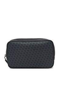 Calvin Klein Jeans Kosmetyczka Matte Aop Wash Bag Pu LV04G1052G Czarny. Kolor: czarny. Materiał: skóra #3