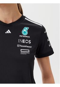 Adidas - adidas T-Shirt Mercedes - AMG Petronas Formula One Team Driver JW5362 Czarny Regular Fit. Kolor: czarny. Materiał: syntetyk #4