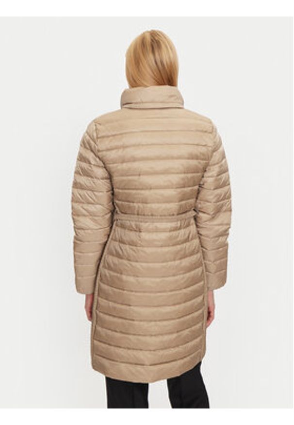 Calvin Klein Kurtka zimowa K20K208011 Beżowy Slim Fit. Kolor: beżowy. Materiał: syntetyk. Sezon: zima