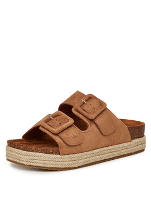 DeeZee Espadryle HB210-15ECOO Beżowy. Kolor: beżowy. Materiał: materiał