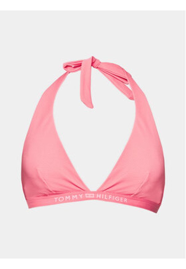 TOMMY HILFIGER - Tommy Hilfiger Góra od bikini UW0UW05257 Różowy. Kolor: różowy. Materiał: syntetyk