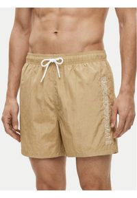 Emporio Armani Szorty kąpielowe EM000583 AF20425 U6213 Beżowy. Kolor: beżowy. Materiał: syntetyk #1