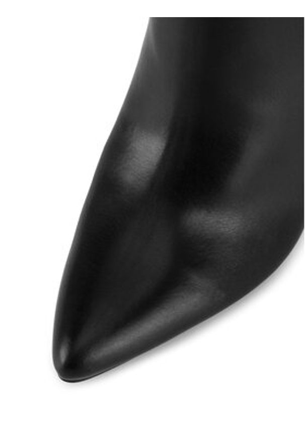 DeeZee Botki WYL3588-10 Czarny. Kolor: czarny. Materiał: syntetyk, materiał