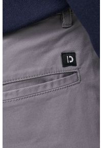 Tom Tailor Spodnie męskie kolor szary proste. Okazja: na co dzień. Kolor: szary. Materiał: tkanina, bawełna, materiał. Wzór: gładki. Styl: casual #3